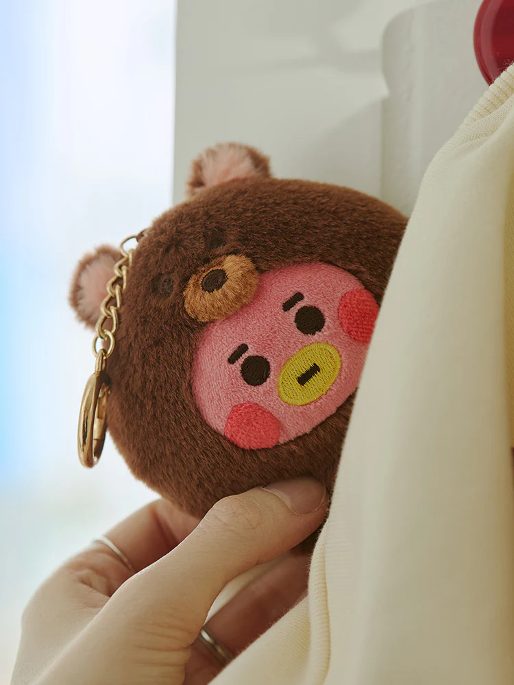 BT21 Fluffy Baby Plush Keyring - Image 6