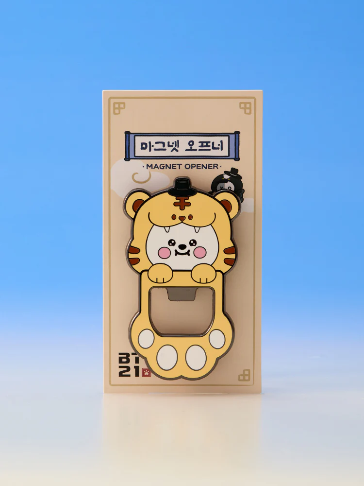 BT21 K-Horang Bottle Opener Magnet - Image 10