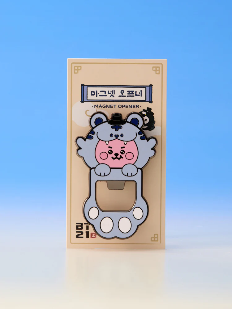 BT21 K-Horang Bottle Opener Magnet - Image 13