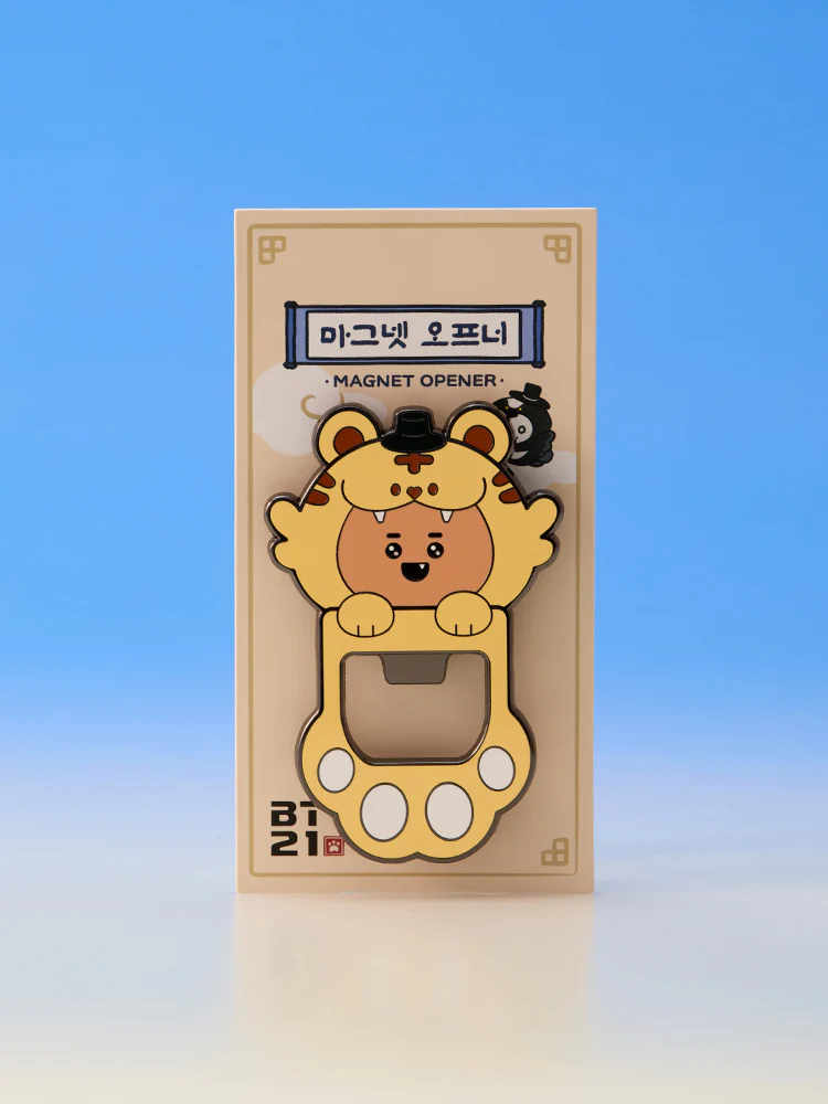 BT21 K-Horang Bottle Opener Magnet - Image 19
