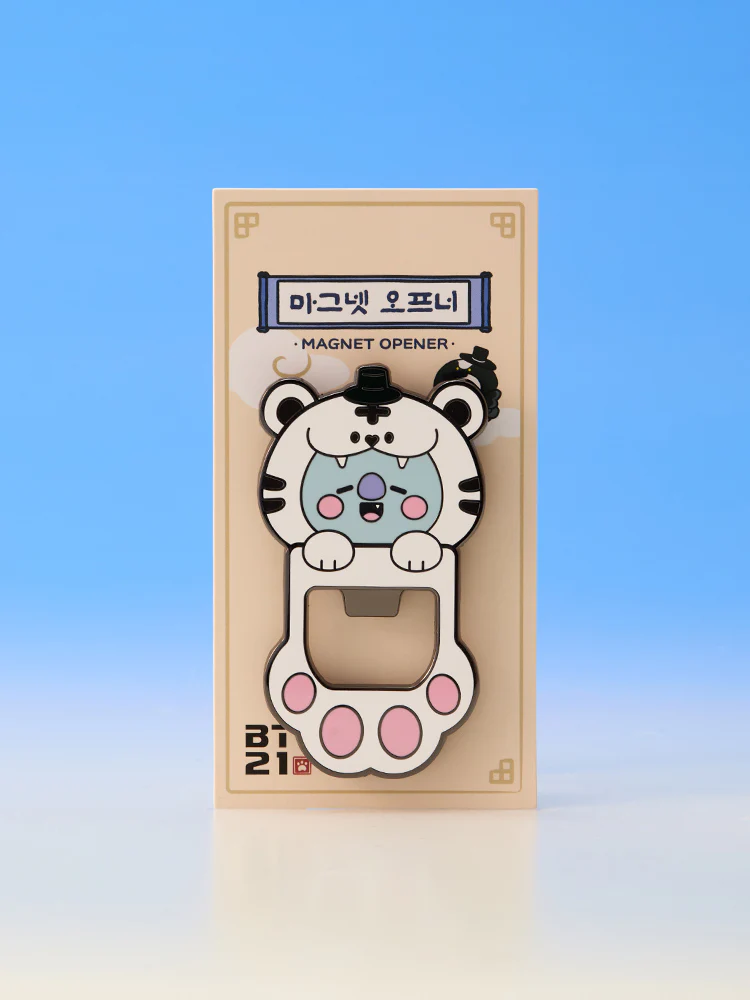 BT21 K-Horang Bottle Opener Magnet - Image 22