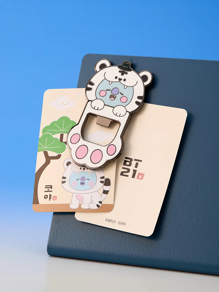 BT21 K-Horang Bottle Opener Magnet - Image 23