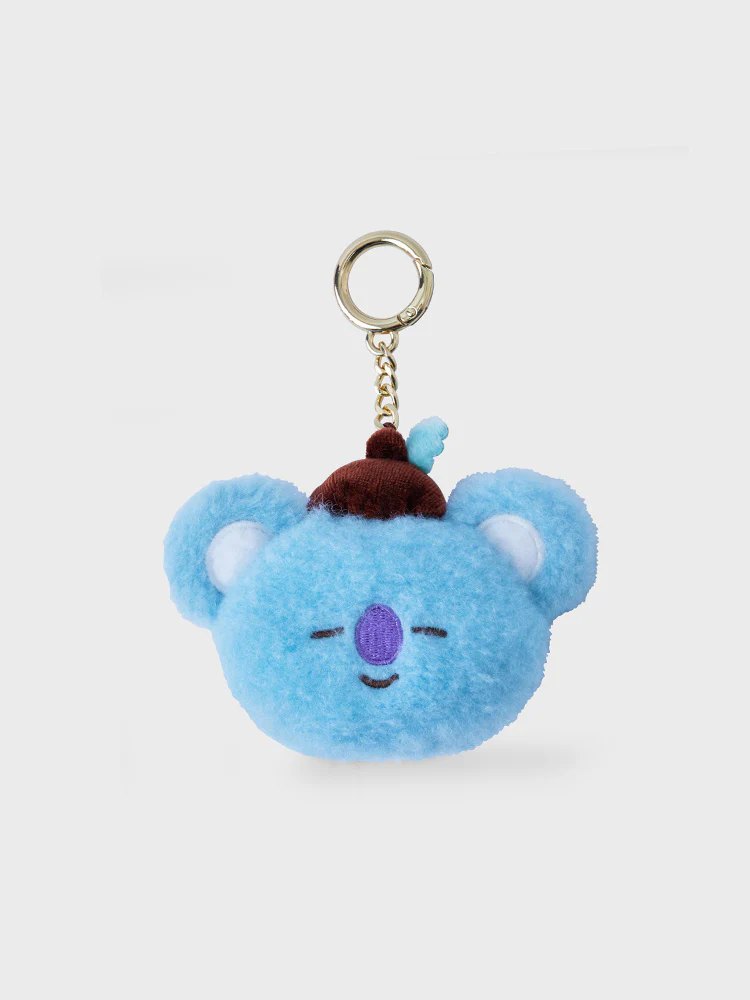 BT21 KOYA HOPE IN LOVE Mini Plush Face Keychain
