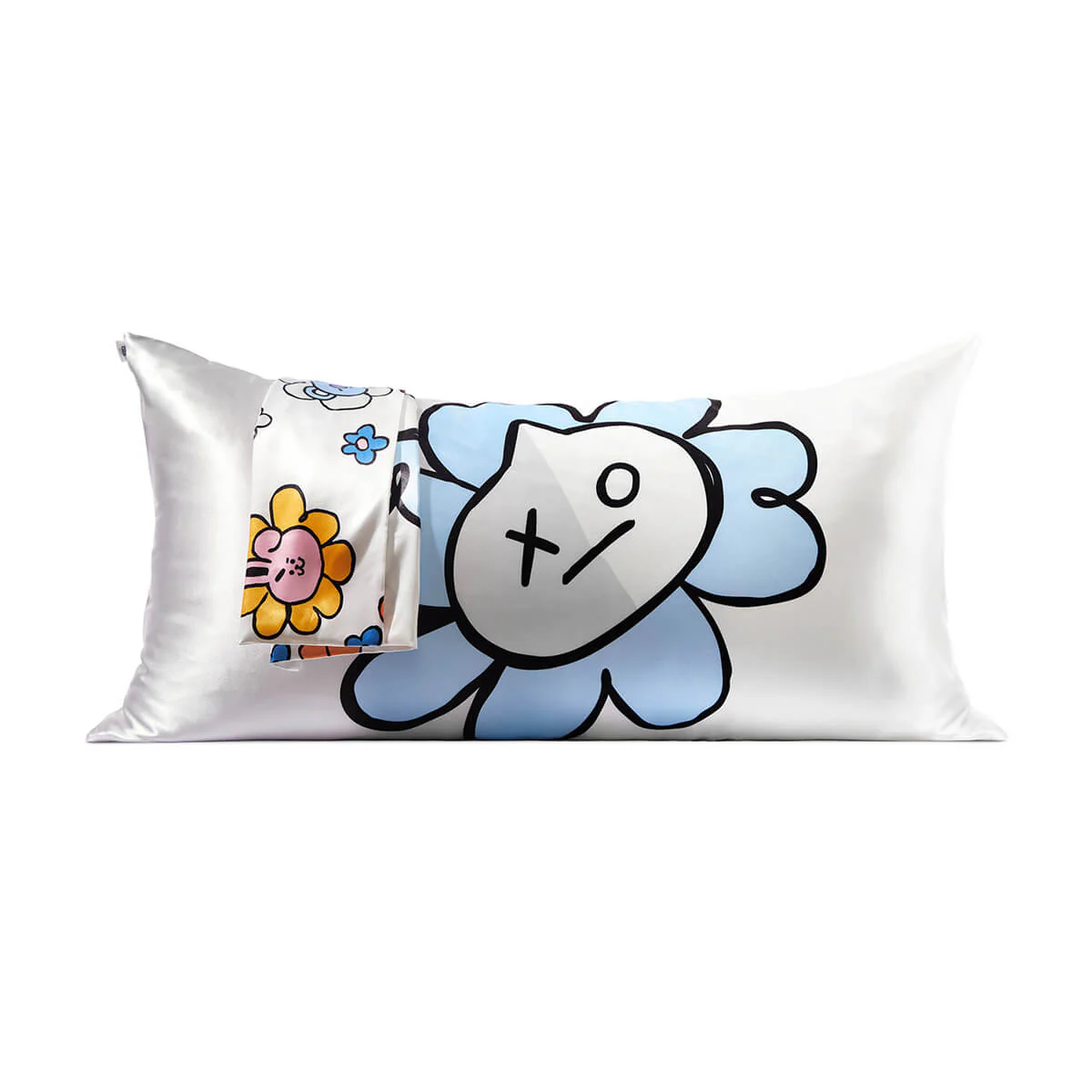 BT21 meets Kitsch VAN Satin Pillowcase King