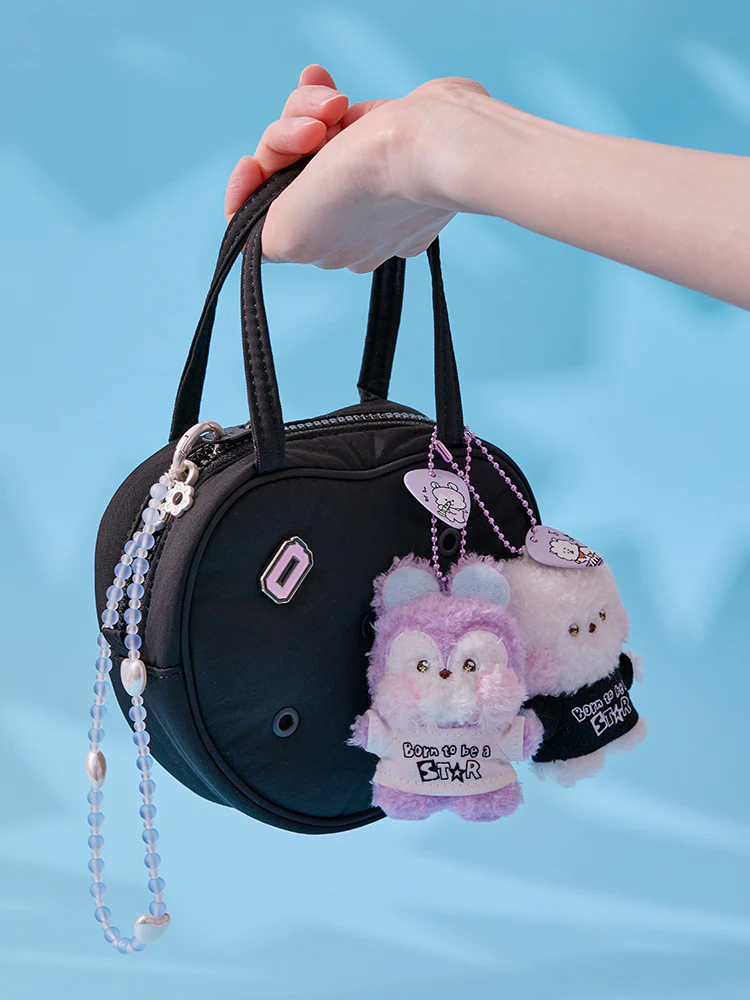 BT21 mini minini Band Plush Keyring - Image 3