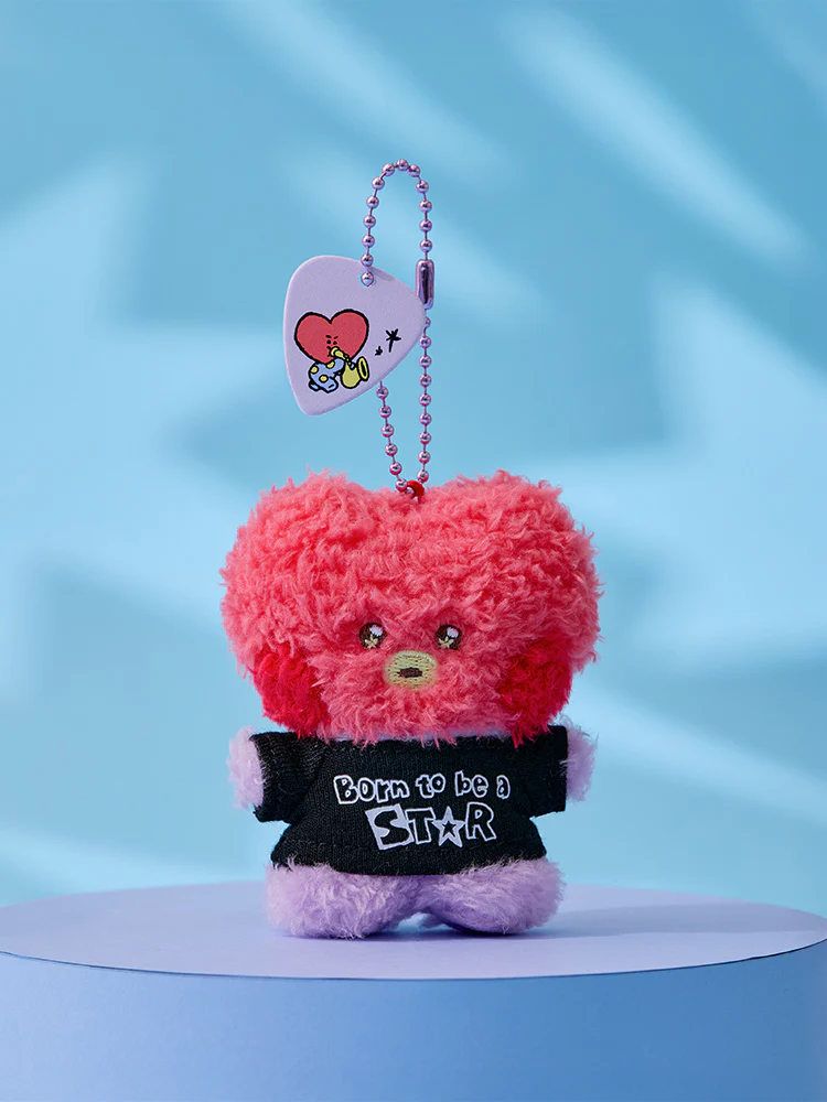 BT21 mini minini Band Plush Keyring - Image 5