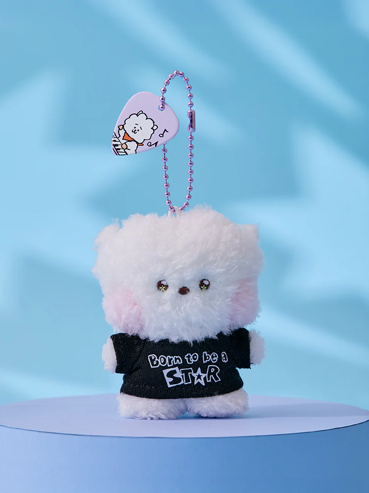 BT21 mini minini Band Plush Keyring - Image 9