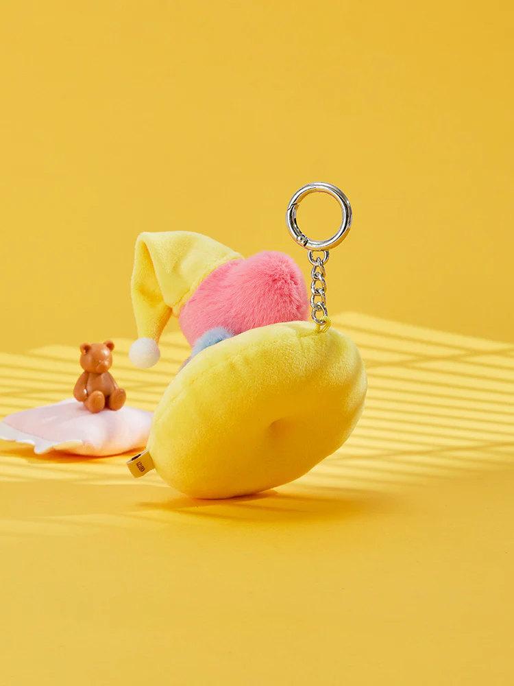 BT21 mini minini Chill Break Plush Keyring - Image 3
