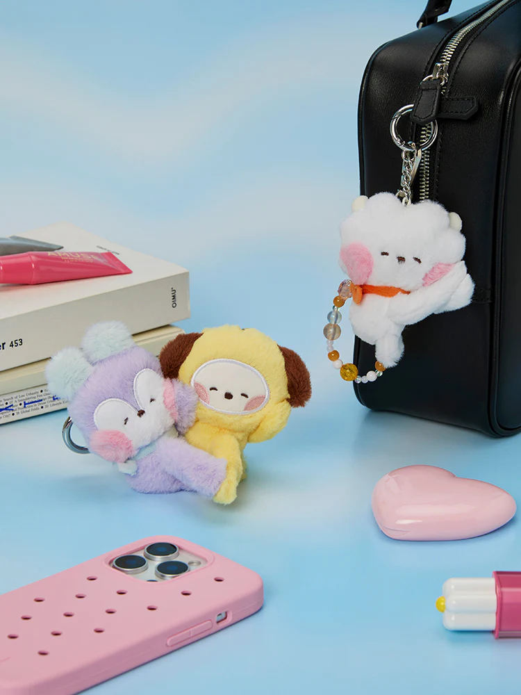 BT21 mini minini HUG ME Magnet Plush Keyring - Image 3
