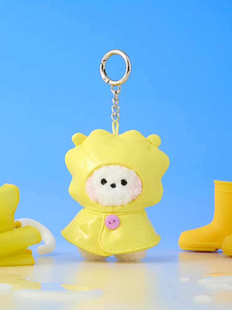 BT21 mini minini Rainy Day Plush Keyring - Image 10