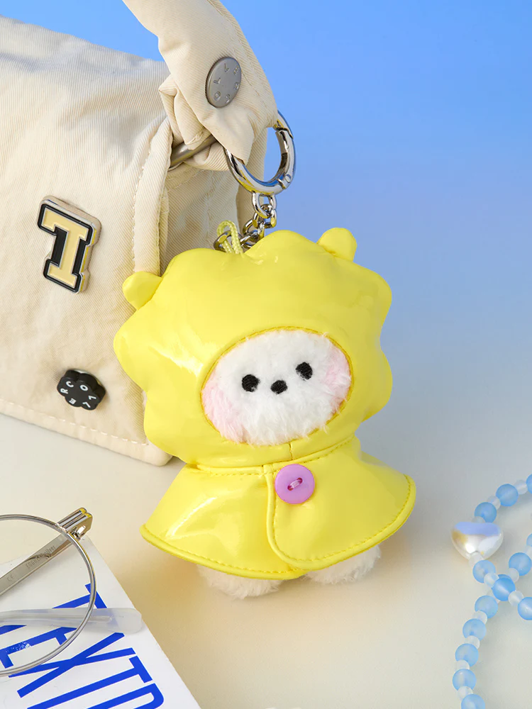 BT21 mini minini Rainy Day Plush Keyring - Image 12