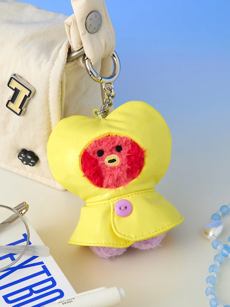 BT21 mini minini Rainy Day Plush Keyring - Image 7