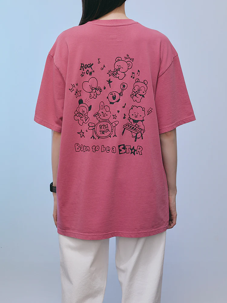 BT21 minini Band T-Shirt - Image 8