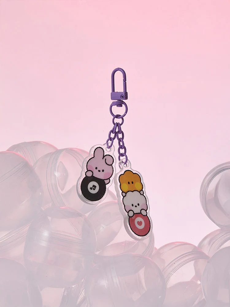 BT21 minini Lucky Gatcha Acrylic Keyring - Image 6