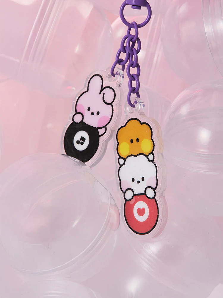BT21 minini Lucky Gatcha Acrylic Keyring - Image 8