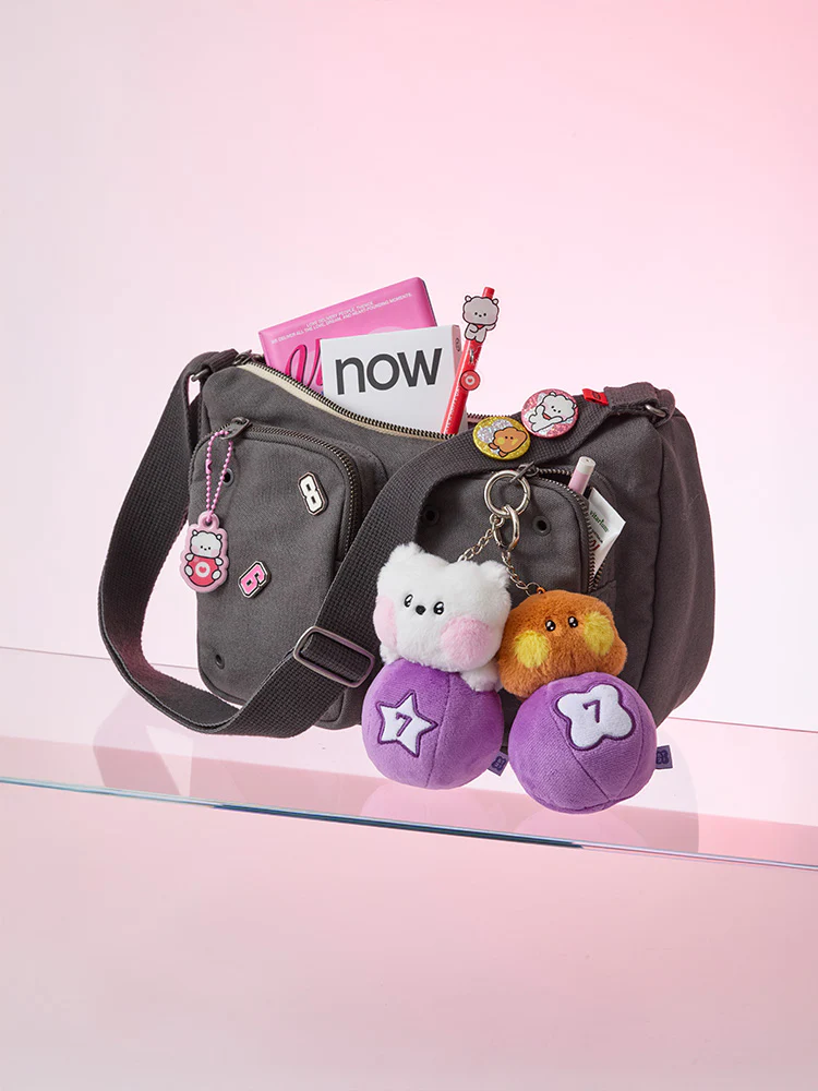 BT21 minini Lucky Gatcha Plush Keyring - Image 2