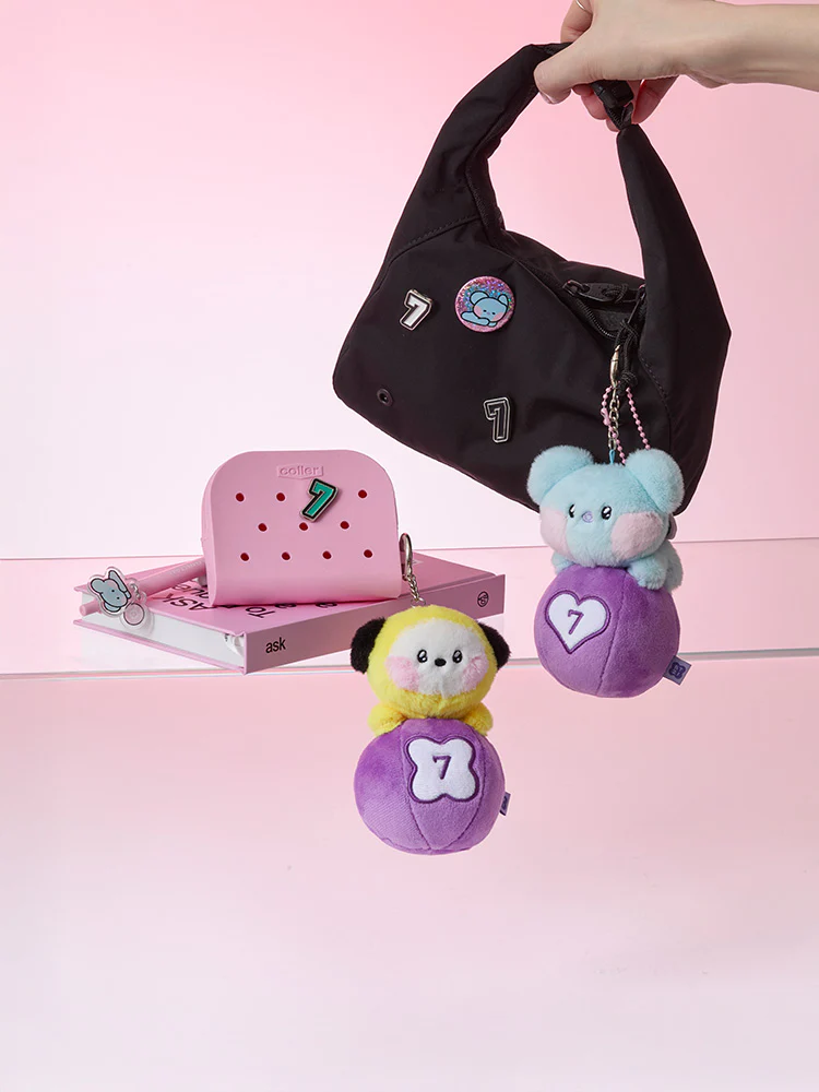 BT21 minini Lucky Gatcha Plush Keyring - Image 3