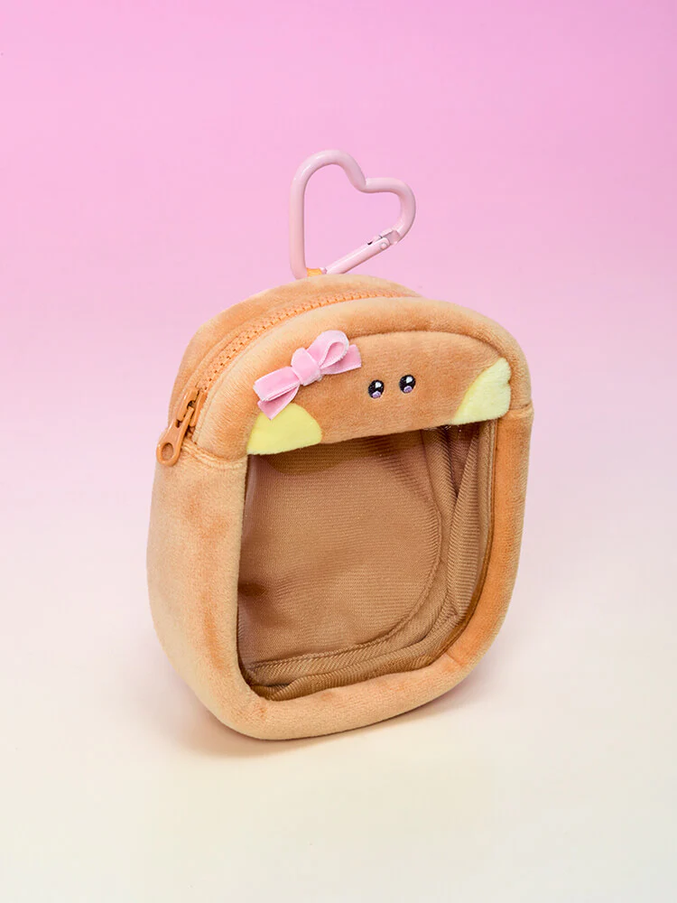 BT21 minini Ribboned U Clear Window Bag Charm Pouch - Image 23