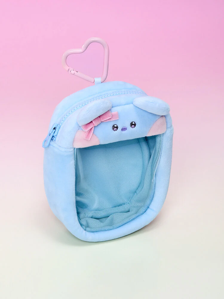 BT21 minini Ribboned U Clear Window Bag Charm Pouch - Image 27