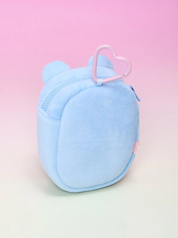 BT21 minini Ribboned U Clear Window Bag Charm Pouch - Image 28