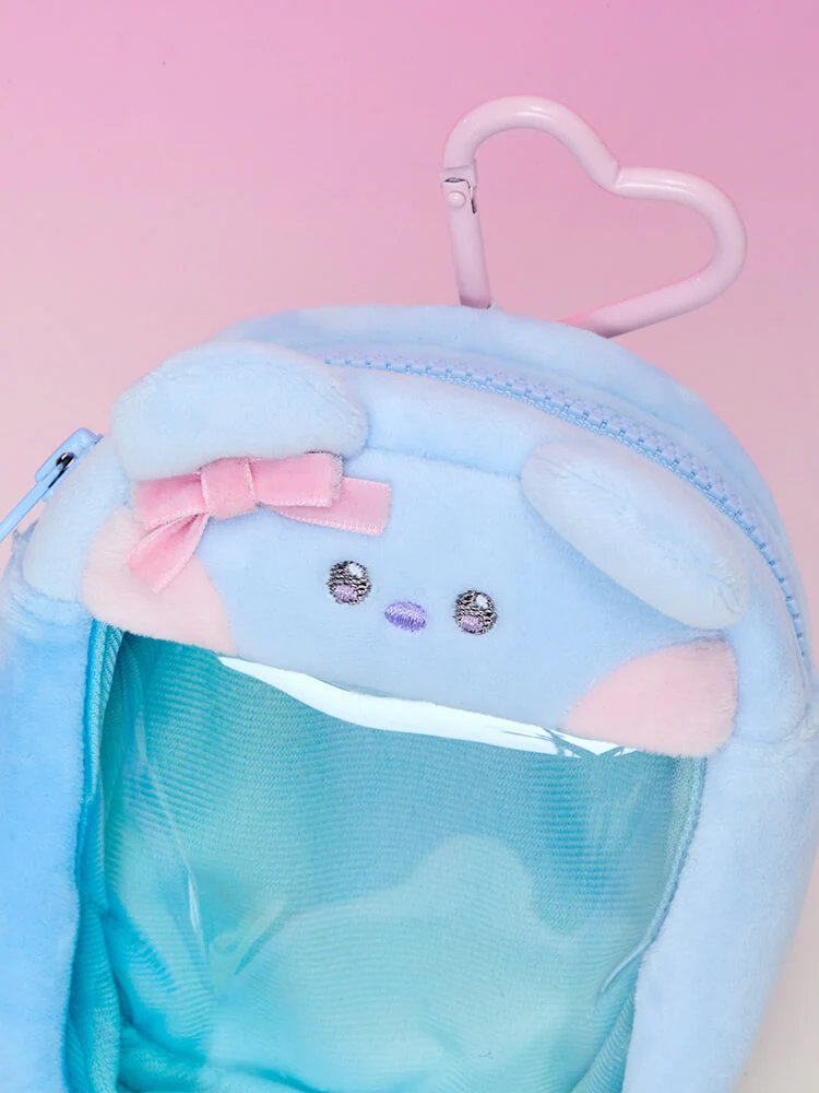 BT21 minini Ribboned U Clear Window Bag Charm Pouch - Image 30