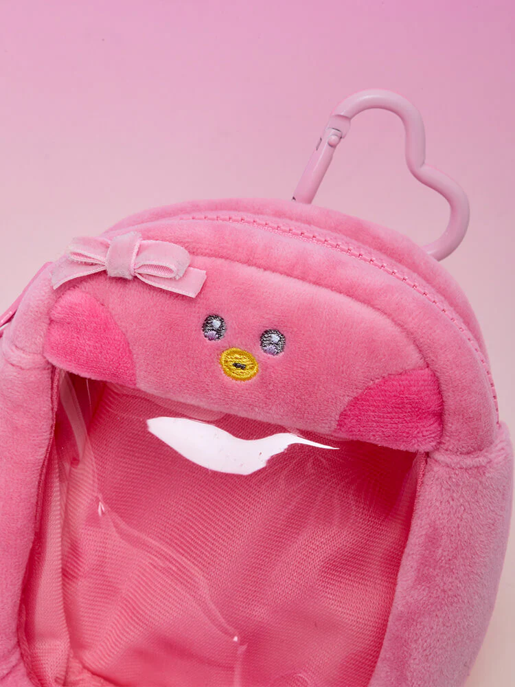 BT21 minini Ribboned U Clear Window Bag Charm Pouch - Image 6