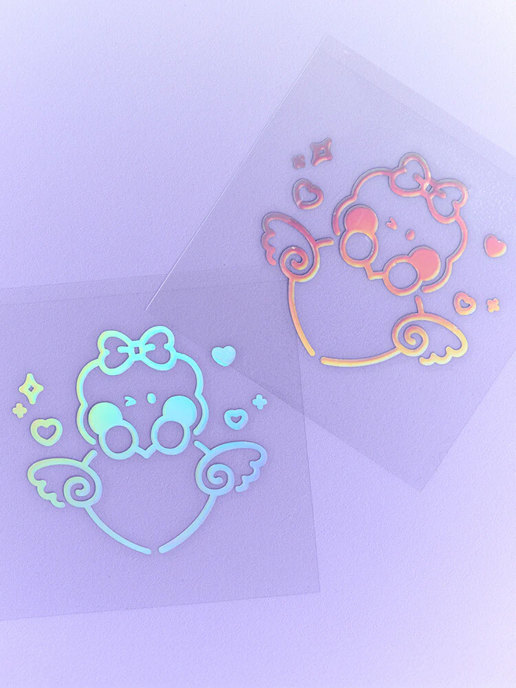 BT21 minini Ribboned U Hologram Sticker - Image 15