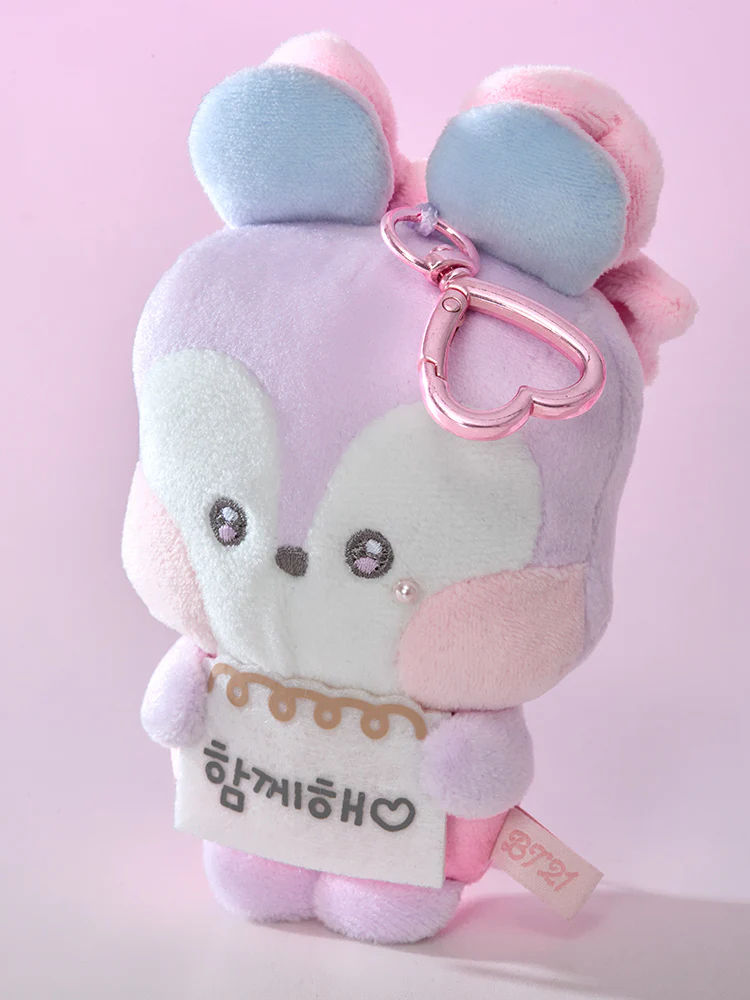 BT21 minini Ribboned U Message Book Plush Keyring - Image 20