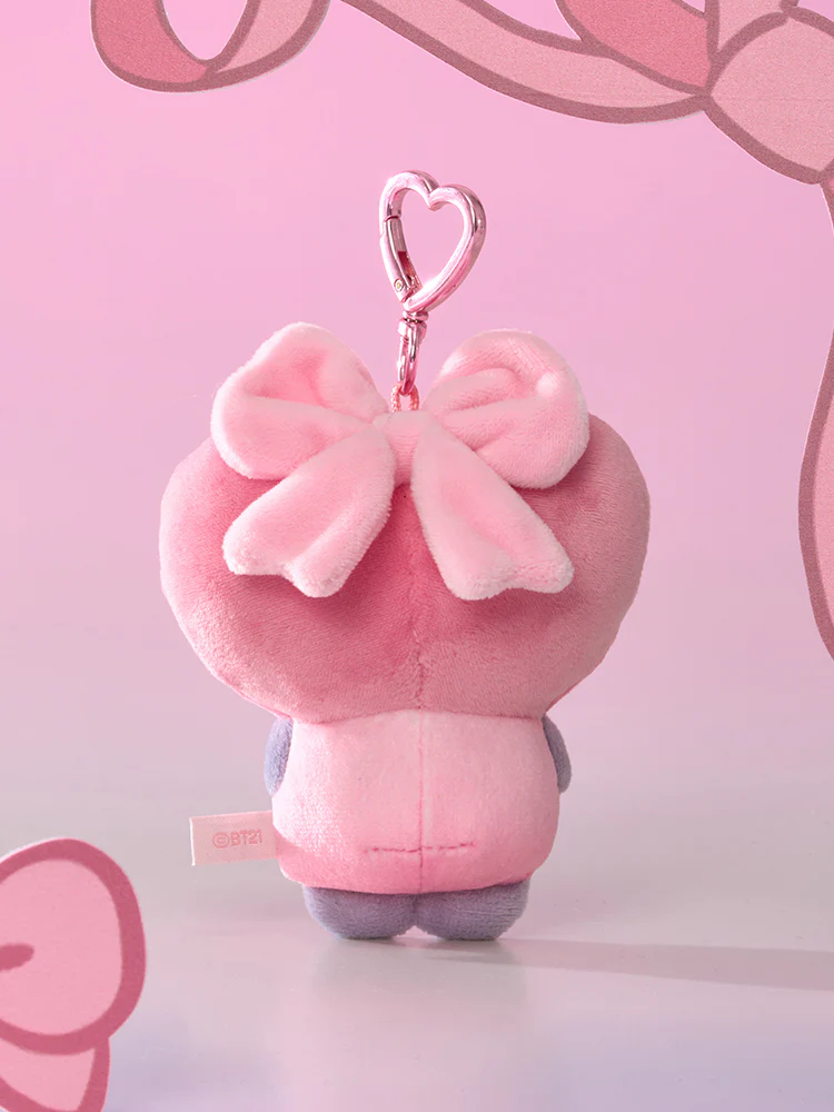 BT21 minini Ribboned U Message Book Plush Keyring - Image 3