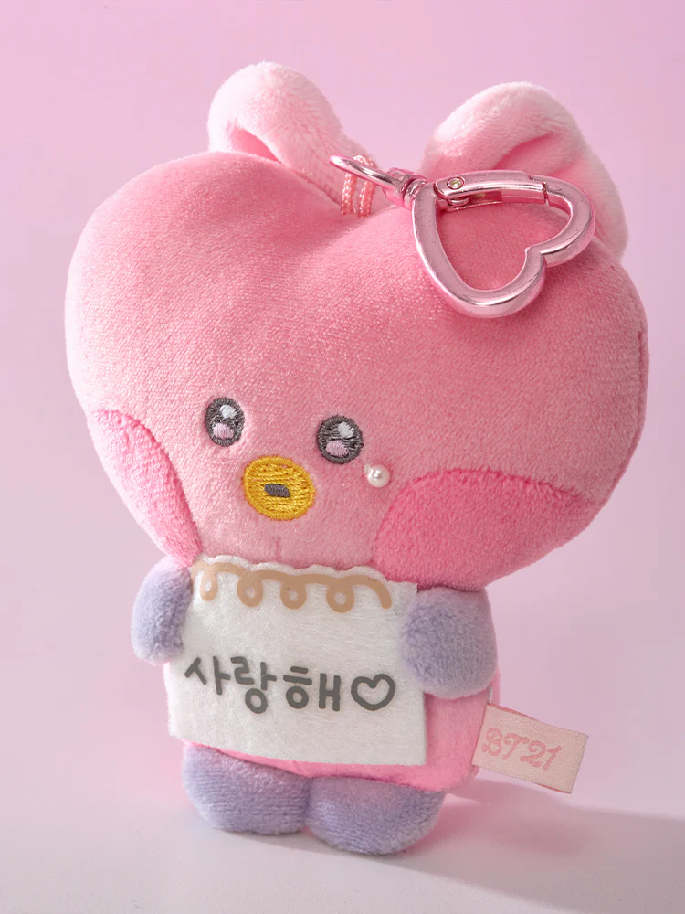 BT21 minini Ribboned U Message Book Plush Keyring - Image 4