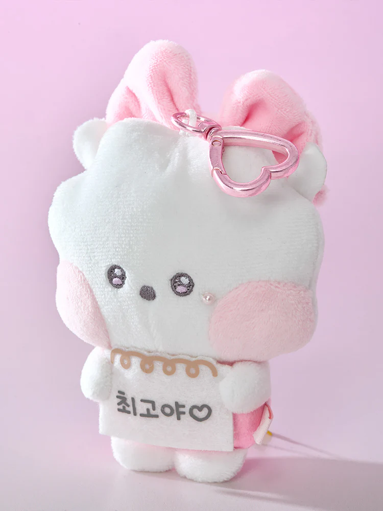 BT21 minini Ribboned U Message Book Plush Keyring - Image 8