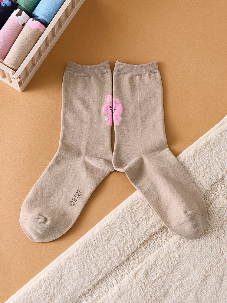 BT21 Basic Daily Jacquard Socks - Image 12