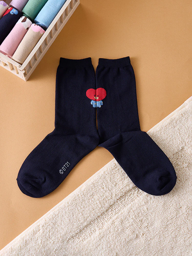 BT21 Basic Daily Jacquard Socks - Image 14