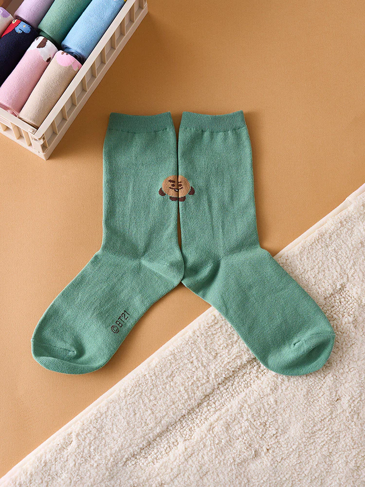 BT21 Basic Daily Jacquard Socks - Image 4