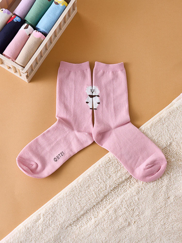 BT21 Basic Daily Jacquard Socks - Image 6