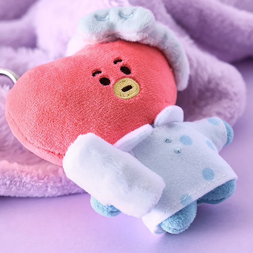 BT21 Basic Pajama Plush Keyring - Image 3