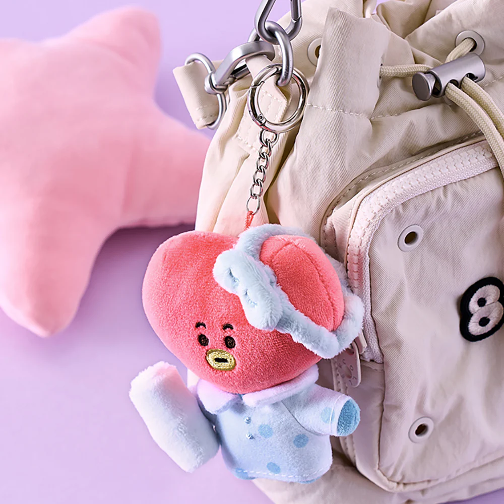 BT21 Basic Pajama Plush Keyring - Image 4