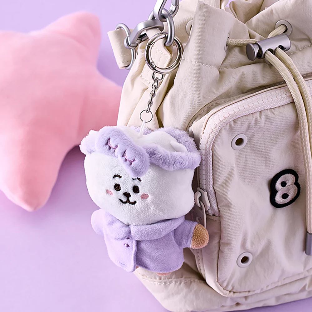 BT21 Basic Pajama Plush Keyring - Image 8