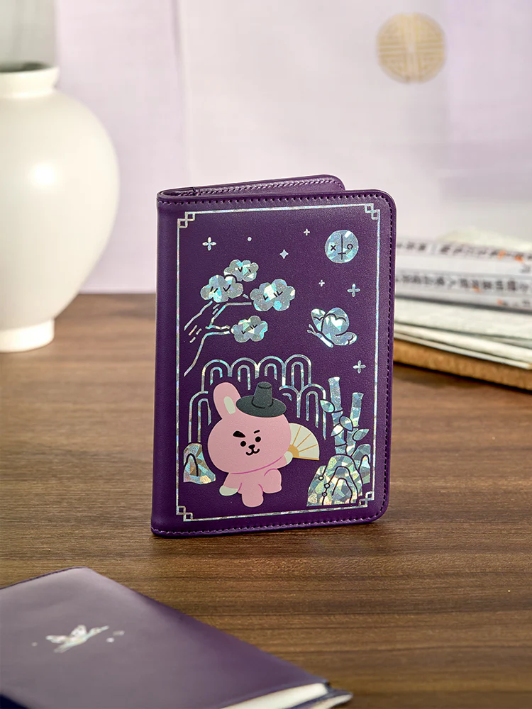 BT21 Premium K-Edition Mother-of-Pearl Graphic Passport Cover - Image 11