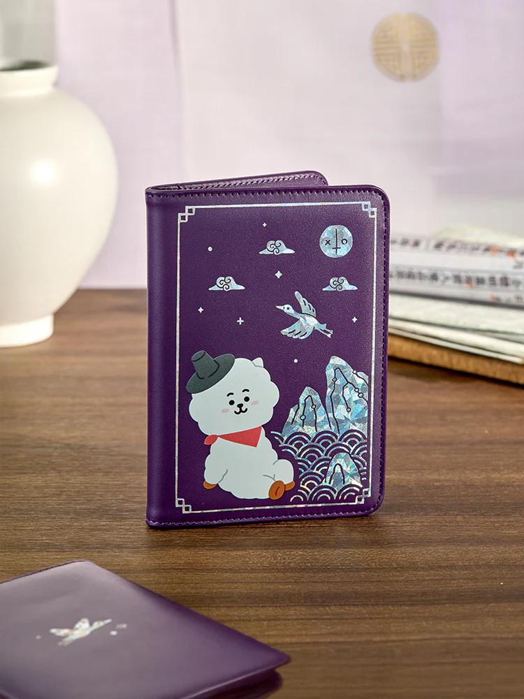 BT21 Premium K-Edition Mother-of-Pearl Graphic Passport Cover - Image 6