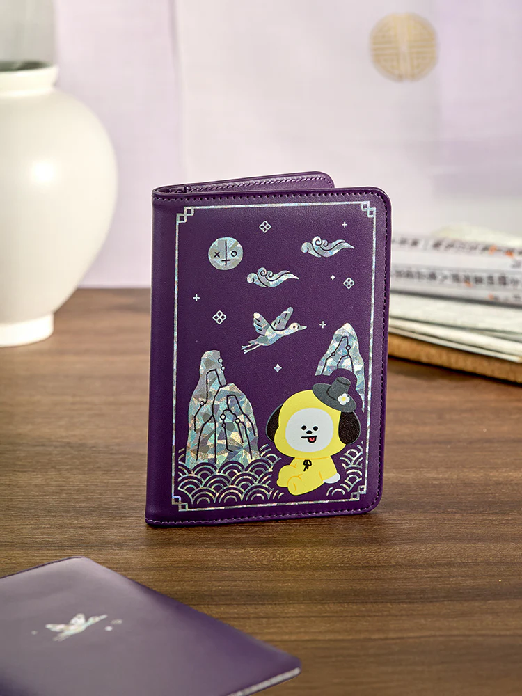 BT21 Premium K-Edition Mother-of-Pearl Graphic Passport Cover - Image 7