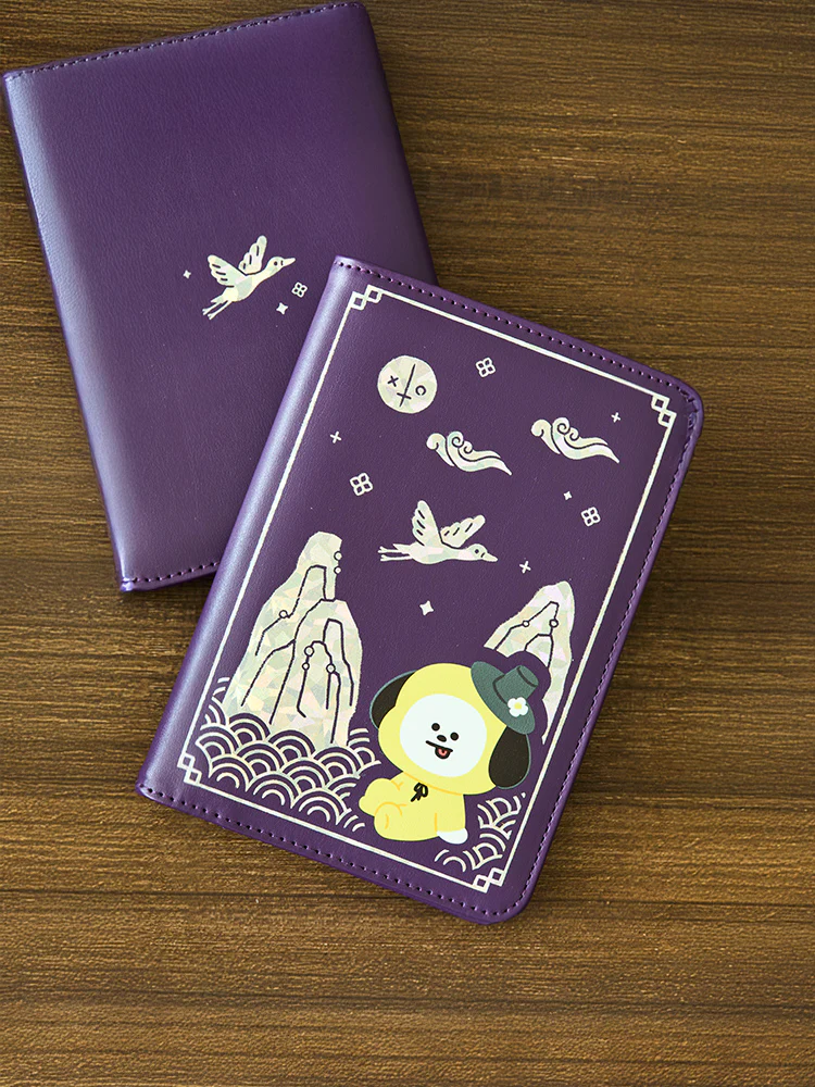 BT21 Premium K-Edition Mother-of-Pearl Graphic Passport Cover - Image 9