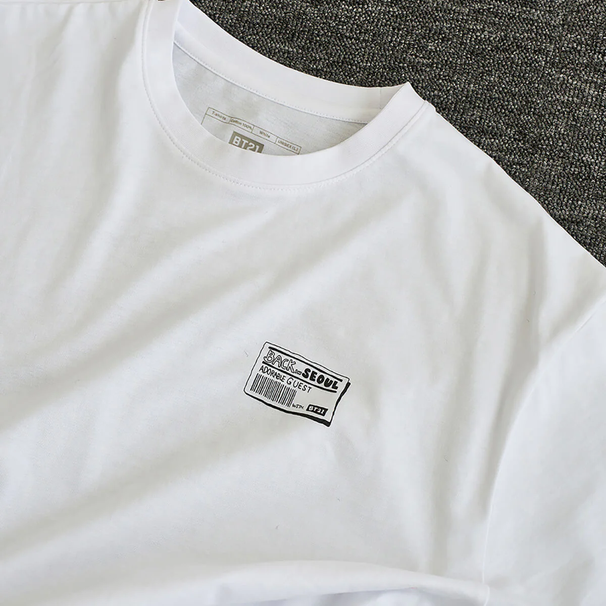 BT21 SEOUL City Edition T-Shirt White - Image 2