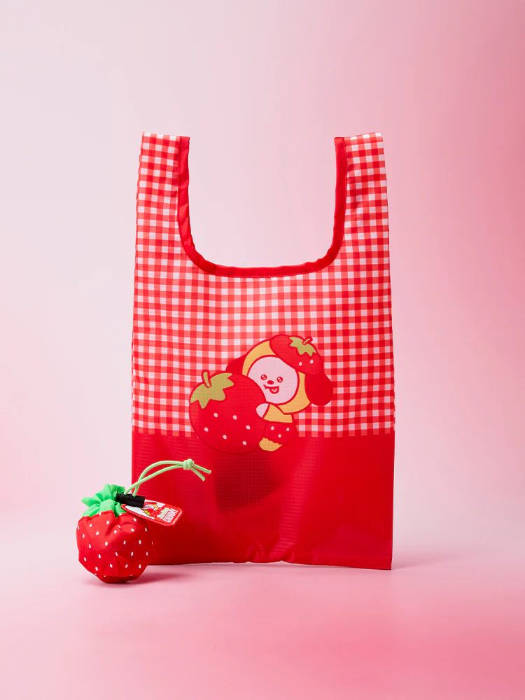 BT21 Strawberry Party Market Bag Pouch Set - Image 12
