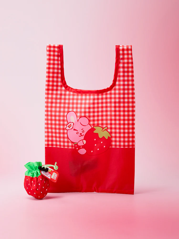 BT21 Strawberry Party Market Bag Pouch Set - Image 15