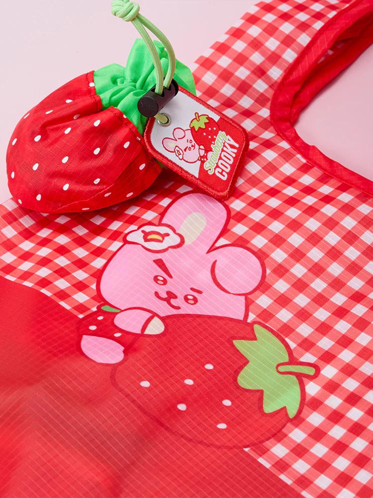 BT21 Strawberry Party Market Bag Pouch Set - Image 17
