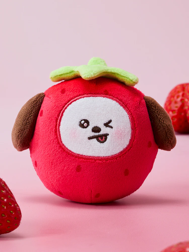 BT21 Strawberry Party Stress Ball Plush - Image 11