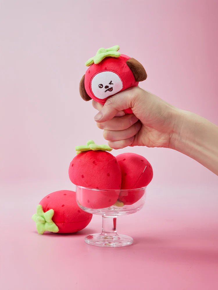 BT21 Strawberry Party Stress Ball Plush - Image 13