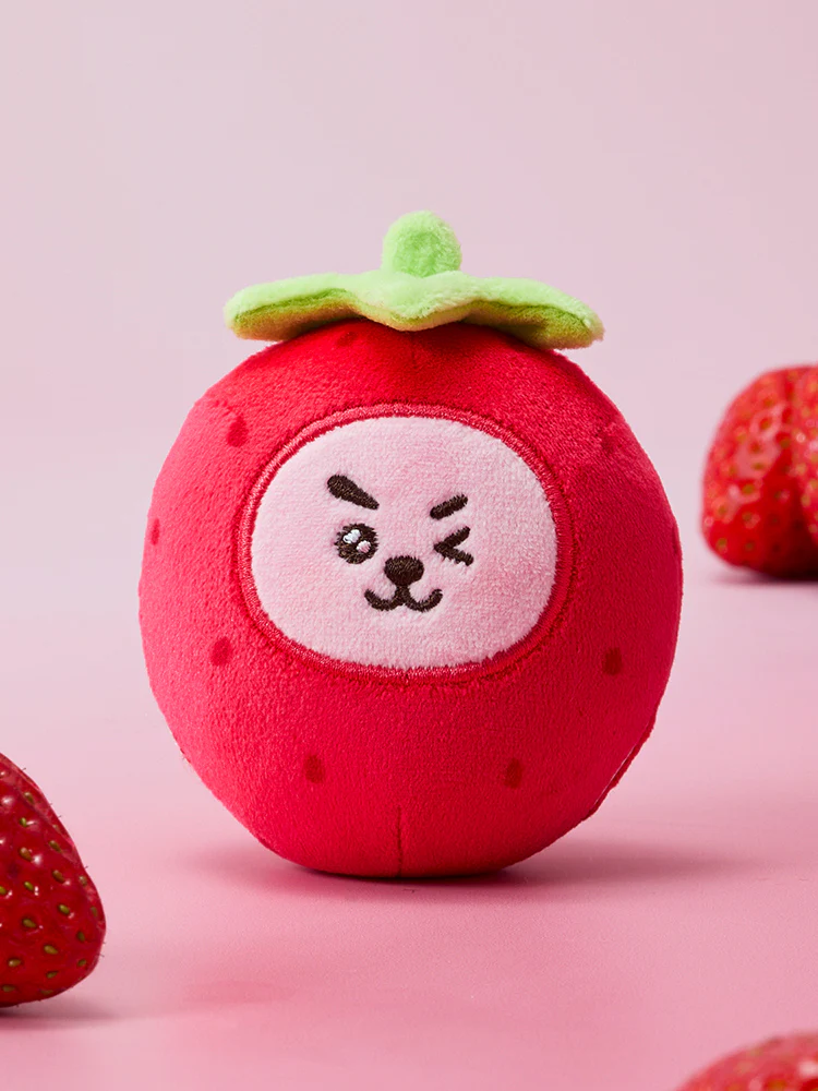 BT21 Strawberry Party Stress Ball Plush - Image 14