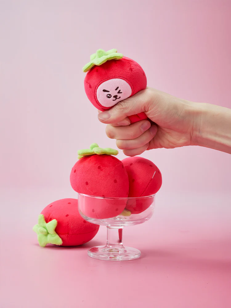 BT21 Strawberry Party Stress Ball Plush - Image 16